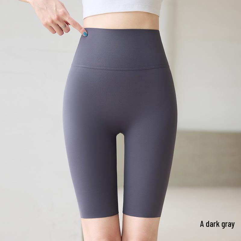 

Белые женские велосипедные шорты в стиле «акула» 2024: Летние тонкие леггинсы для йоги с контролем живота и подъемом бедер L for 115-130 lbs