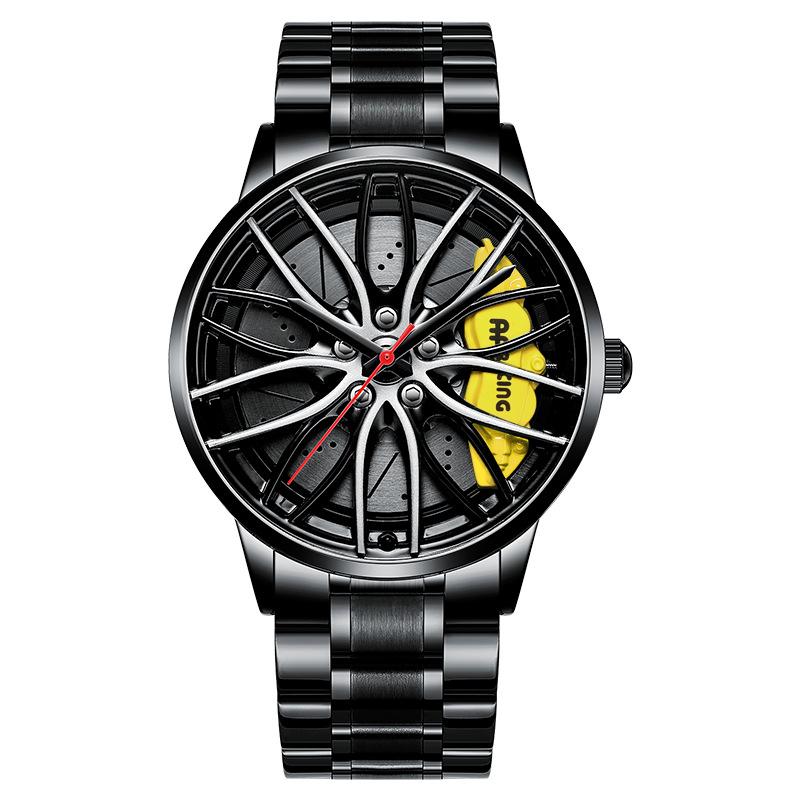 SVJ Wheel Watch Forged Hollow Watch Men's AMG 488 Hydraulic Men's Watch Quartz Watch