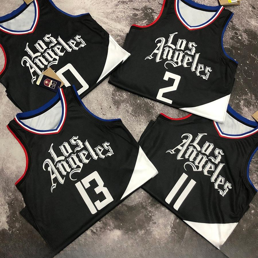 

Трикотажные изделия Season Clippers City Limited Edition Westbrook 0 George 13 Leonard 2 Hot Press Баскетбольная форма для мужчин