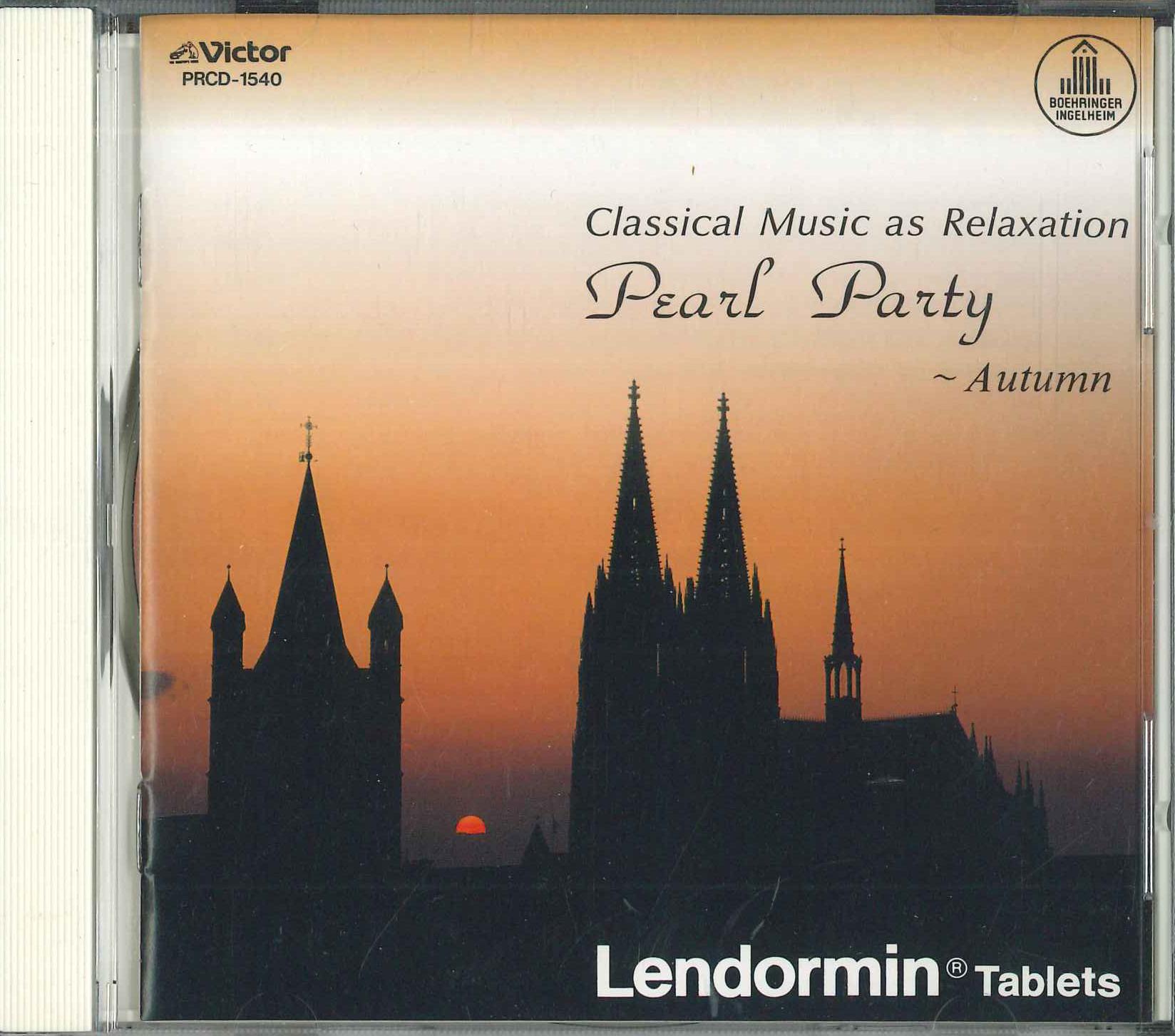 

CD VARIOUS Pearl Partyautumn PRCD1540 VICTOR 1996 Japan Classical Used