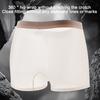 Men Boxer Underwear Elastic Mid-Waist Design Patchwork Color U-Convex Shorts Briefs Smooth Texture Panties