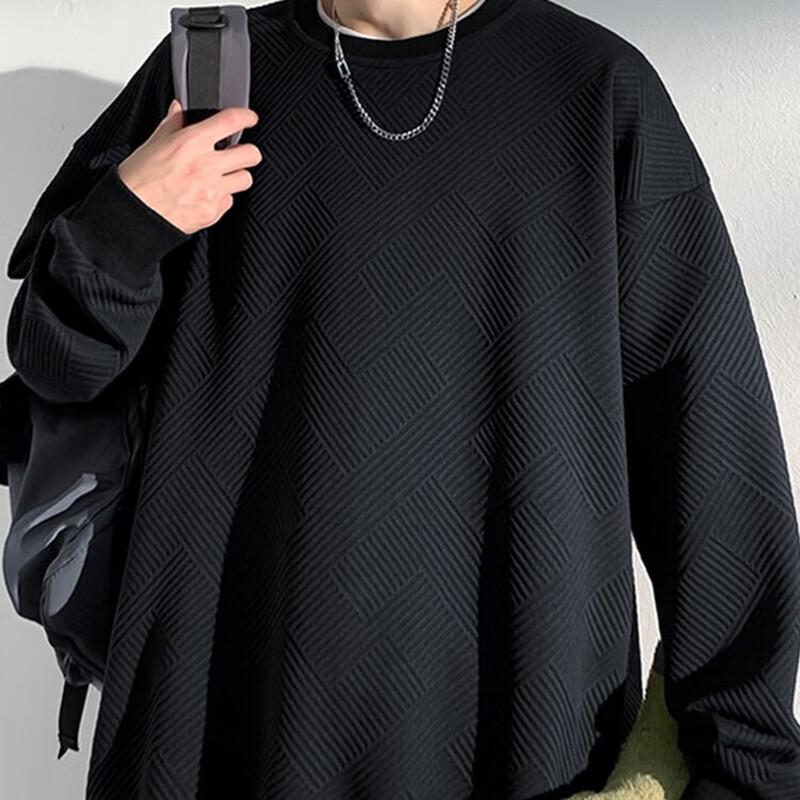 NASA MARVEL Men's Fleece-Lined Crewneck Sweatshirt