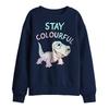Frozen Childrens/Kids Stay Colourful Bruni The Fire Spirit Sweatshirt