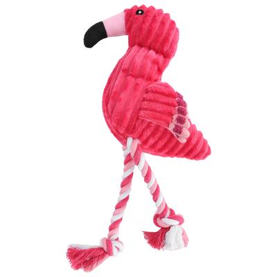 Plush Squeaky Dog Toy Chewing Vocal Bird Pet Tooth Cleaning Toy for Small Middle Big Dogs