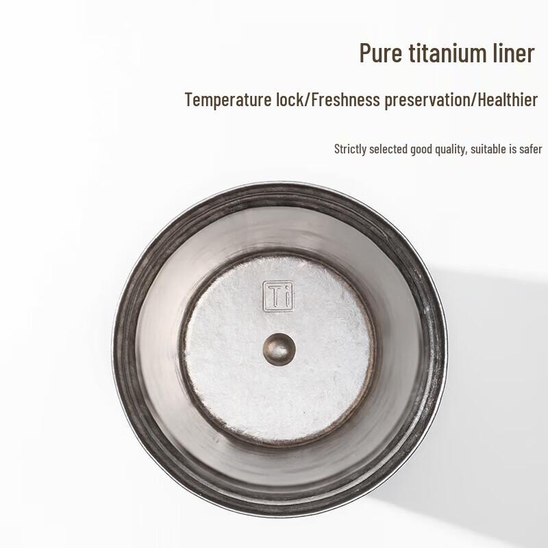 XIMX Pure Titanium Insulated Travel Mug 500ML