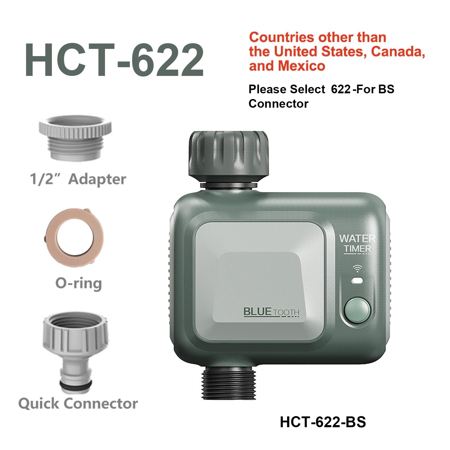 

2025 новейший таймер полива Eshico HCT-622 с одним выходом, спринклер, управление через мобильный телефон, беспроводное соединение