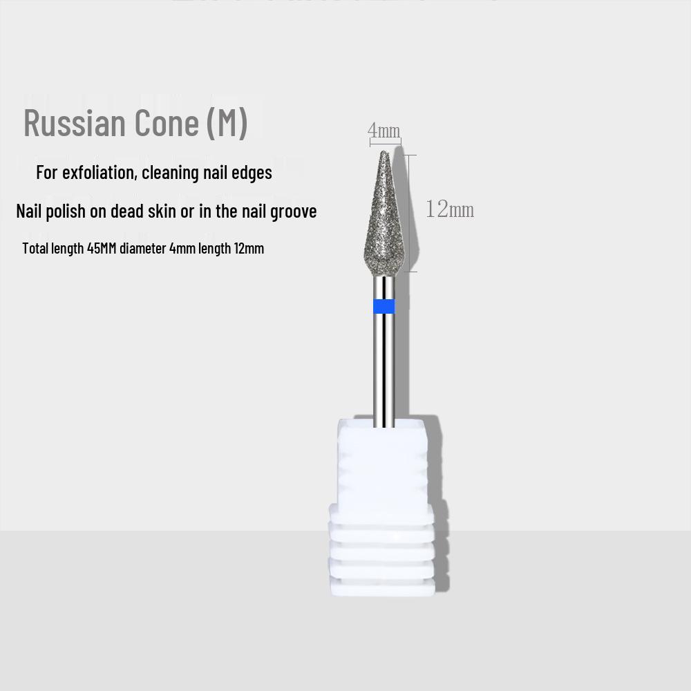 Diamond Nail Head Set for Cuticle & Nail Pre-Treatment and Removal