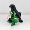 Winter Latest Arrival: 9Cm Asui Tsuyu Seated Pose Pvc Figurine - Age Of Heroes Series Collectible Model, Christmas Kids Plaything
