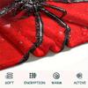 Spider Print Flannel Blanket, High quality Comfortable for All Seasons, Home Decor, Warmth and Comfort, Perfect for Christmas Gifts