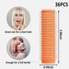 Small Size Hair Roller-Self Grip Hair Curler Mini Sized Hairdressing Tools, Salon Curly Style for Short Hair, Pack of 36 Small 0.6 Inch (Orange),2024 