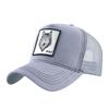 European & American Retro Cotton Embroidered Animal Mesh Baseball Cap