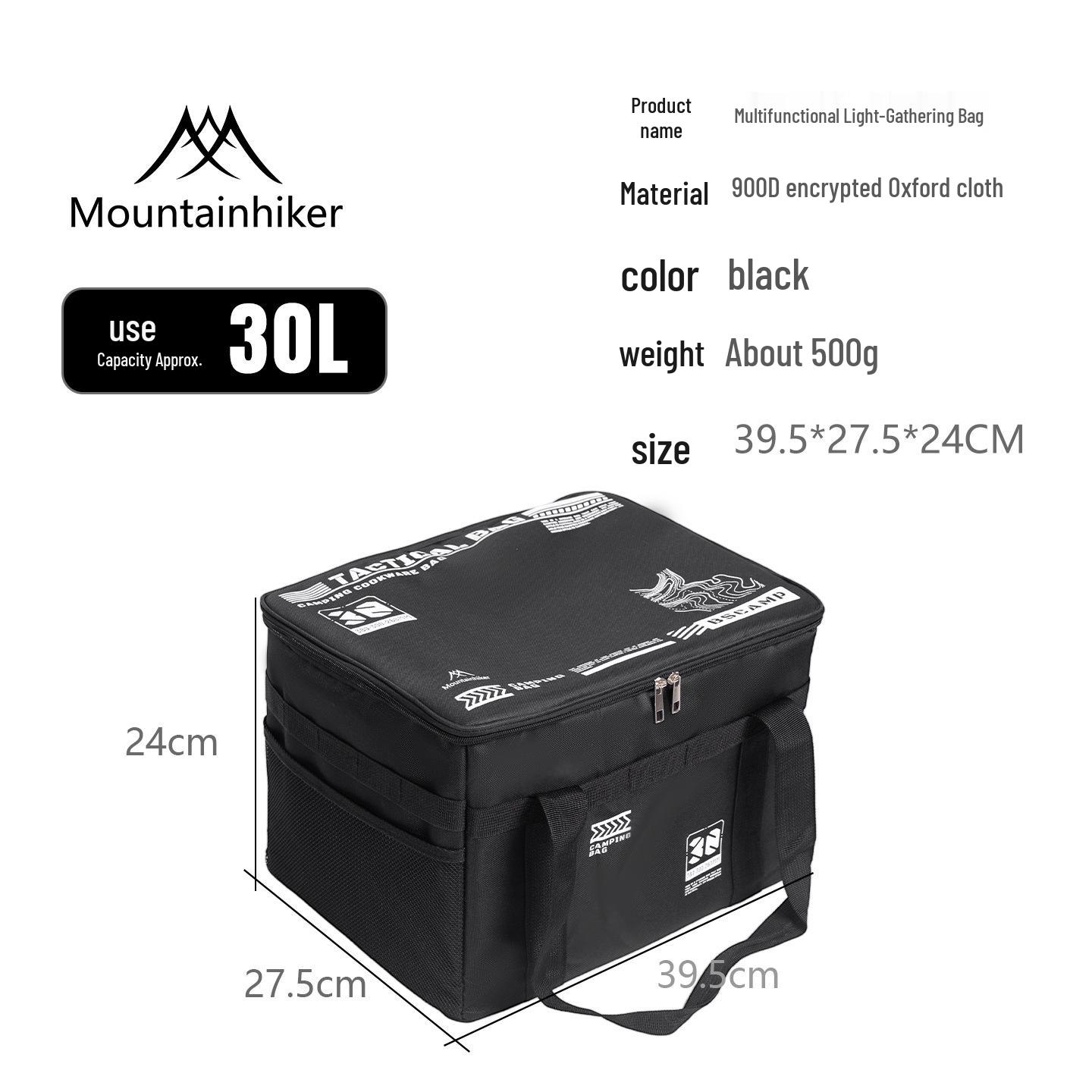Portable Large Capacity Outdoor Storage Bag for Camping and Travel
