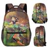 Harajuku Novelty Kpop Youthful School Bags Unisex Paladins Travel Bags 3D Print Oxford Waterproof Notebook Shoulder Backpacks