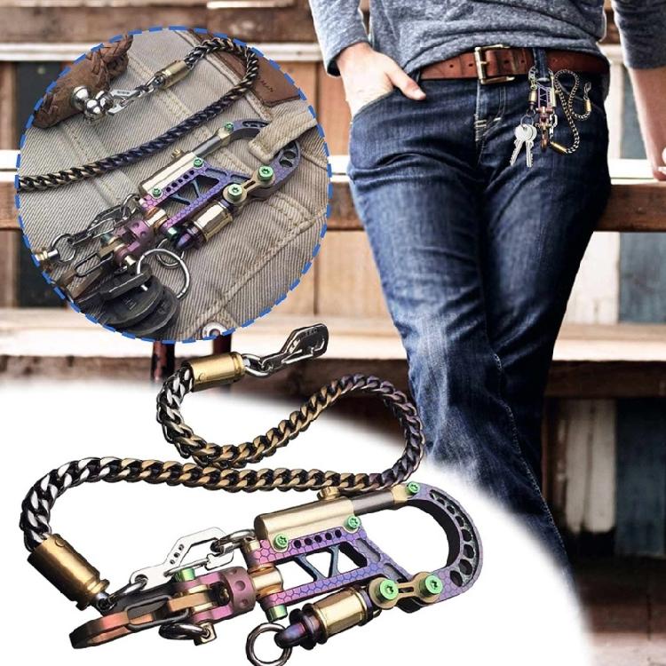 Plastic Pendant Keychain Art Engineering Design Unique Car Jewelry Decors Keychain Bolt Carabiner