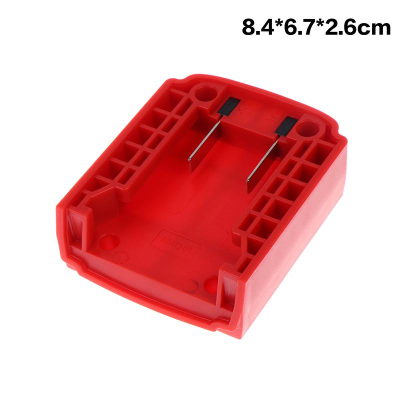 Universal Diy Battery Case Adapter Connector 18V Lithium Battery Converter Base Electric Power Tools Accessories