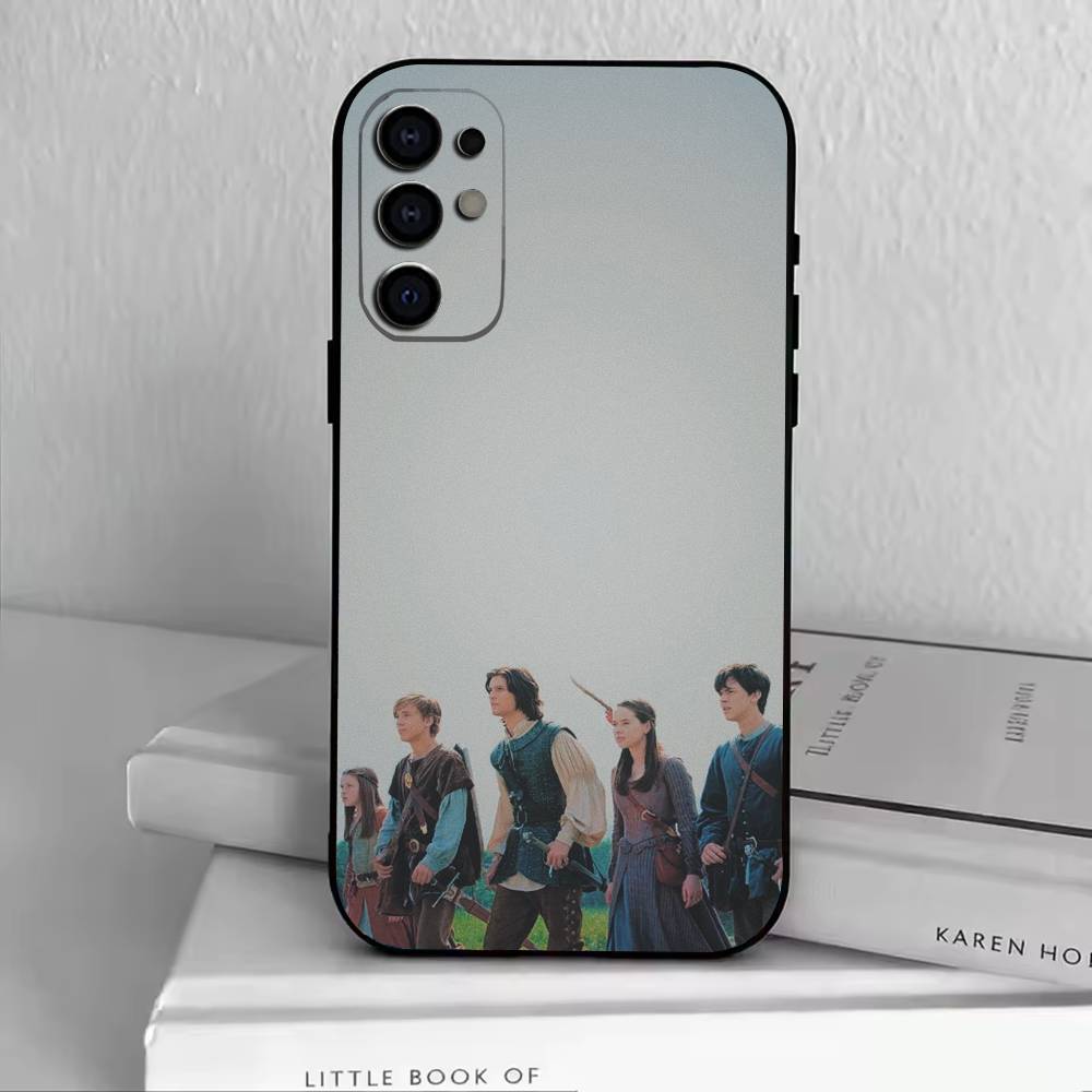 The Chronicles of N-Narnia Phone Case Black Silicone Soft For Samsung S25,S24,S21,S22,S23,S30,Ultra,S20,Plus,Fe,Lite