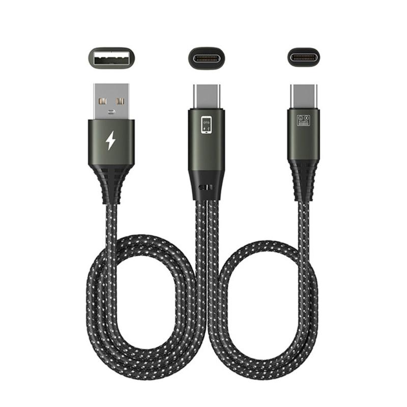 

Portable Type C OTG Sound Adapter with Builts In Sound Card for Singing and Streaming USB Fast Charging Capability