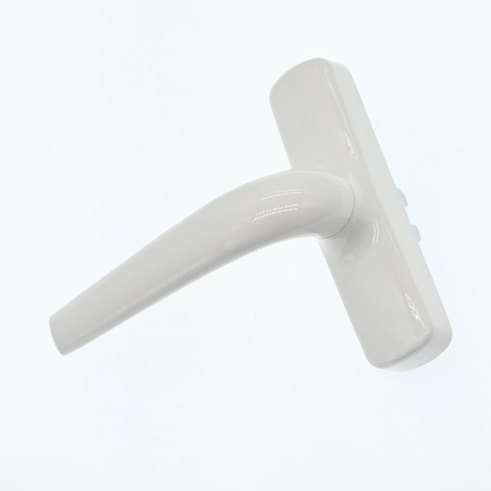 Modern Rust Proof Aluminum Door and Window square Seat Handle with Inner Opening Luxury Aluminum Alloy Window Handle Accessories (white,Aluminum Alloy) белый