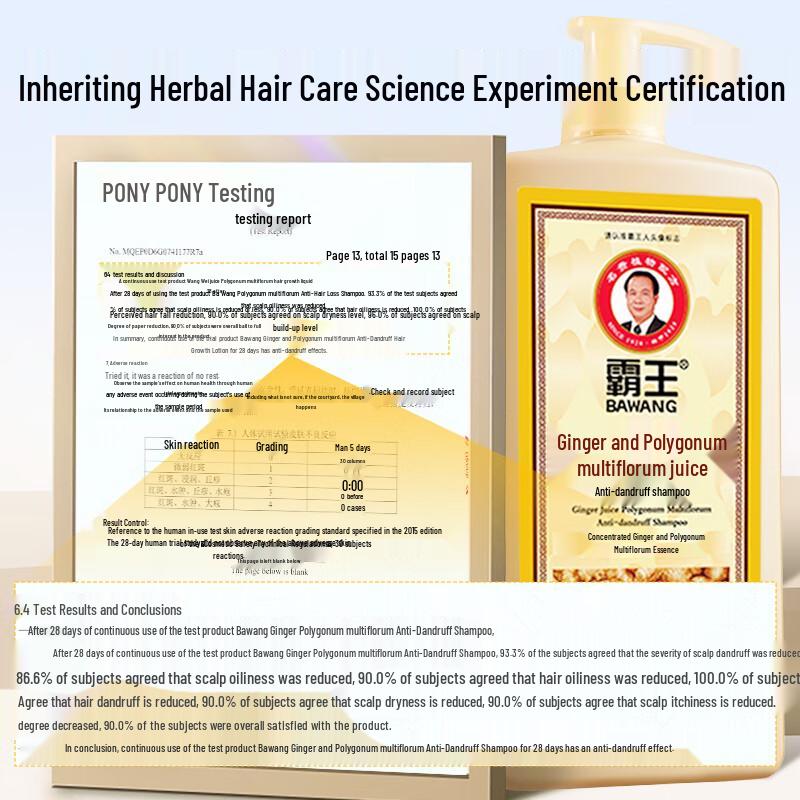 Bawang Ginger & He Shou Wu Anti-Dandruff Oil Control Shampoo