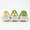 Handmade Crochet Avocado Yarn Potted Poop Carrot Cartoon Doll English Card
