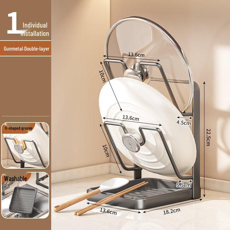 Lilang Multi-functional Countertop Cutting Board Rack