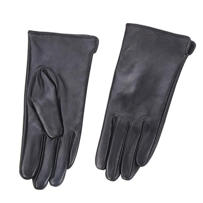 Men's Winter Waterproof Leather Gloves: Fleece-Lined, Windproof, Touchscreen-Compatible for Riding