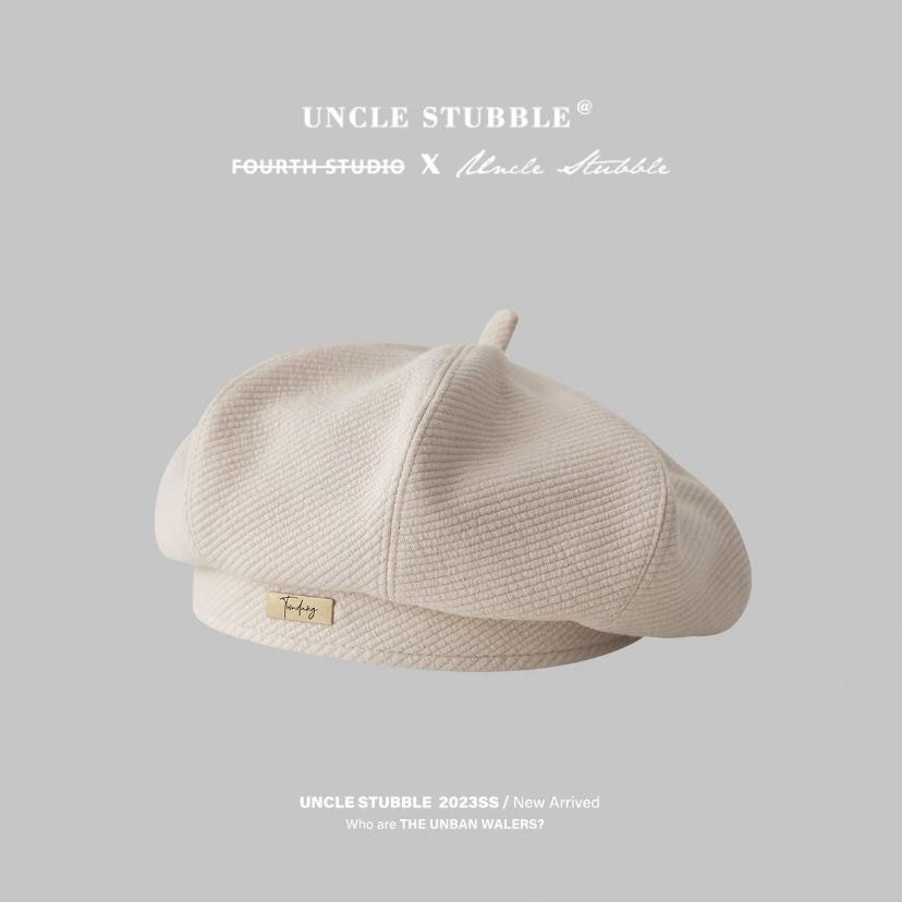 Berets Caps for Women Show Face Small 2024 New Korean Version Fashion Casual