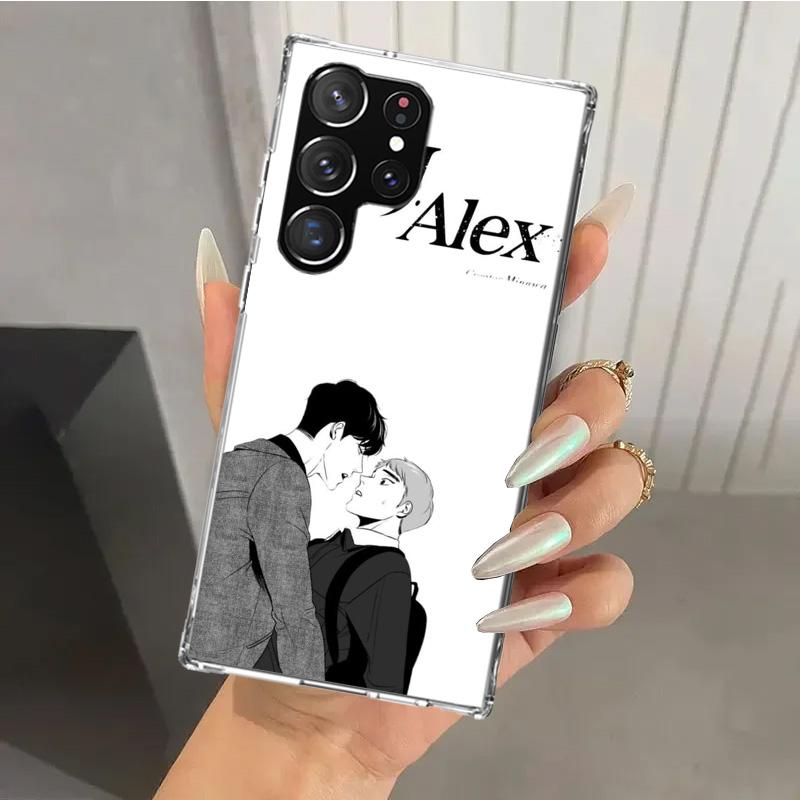 Anime B-J-Alex Phone Case for Samsung Galaxy S26 S24 S23 Ultra S25 Edge S22 S21 Plus S20 FE + Soft Print Shell Funda Galaxy S24