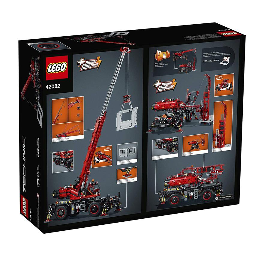 LEGO Technology Mechanical Set Complex Terrain Crane Building Blocks 2001 5000pcs 42082