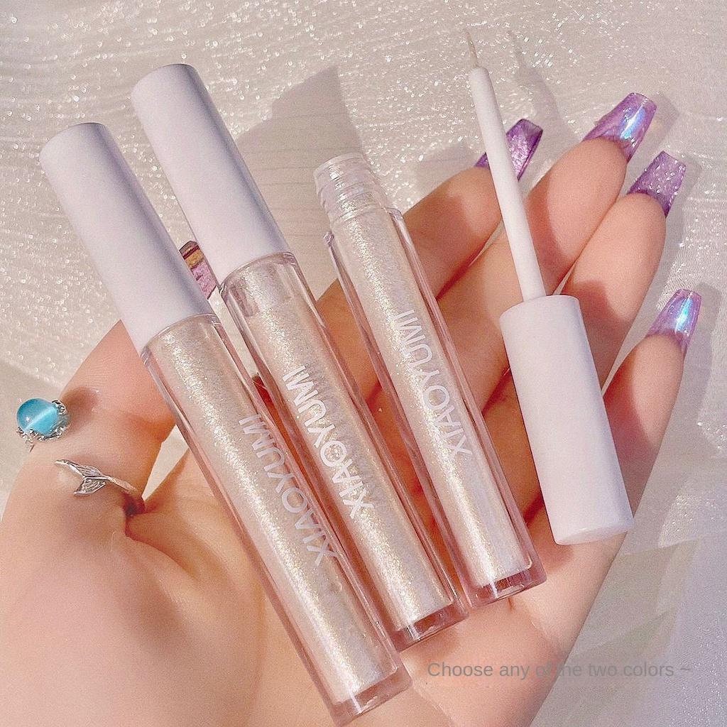 Liquid Eyeshadow Highlight Long-lasting Long-lasting Makeup Sleeper Silkworm BrighTening Pearl Glitter Waterproof Eyeshadow Liquid Student Makeup