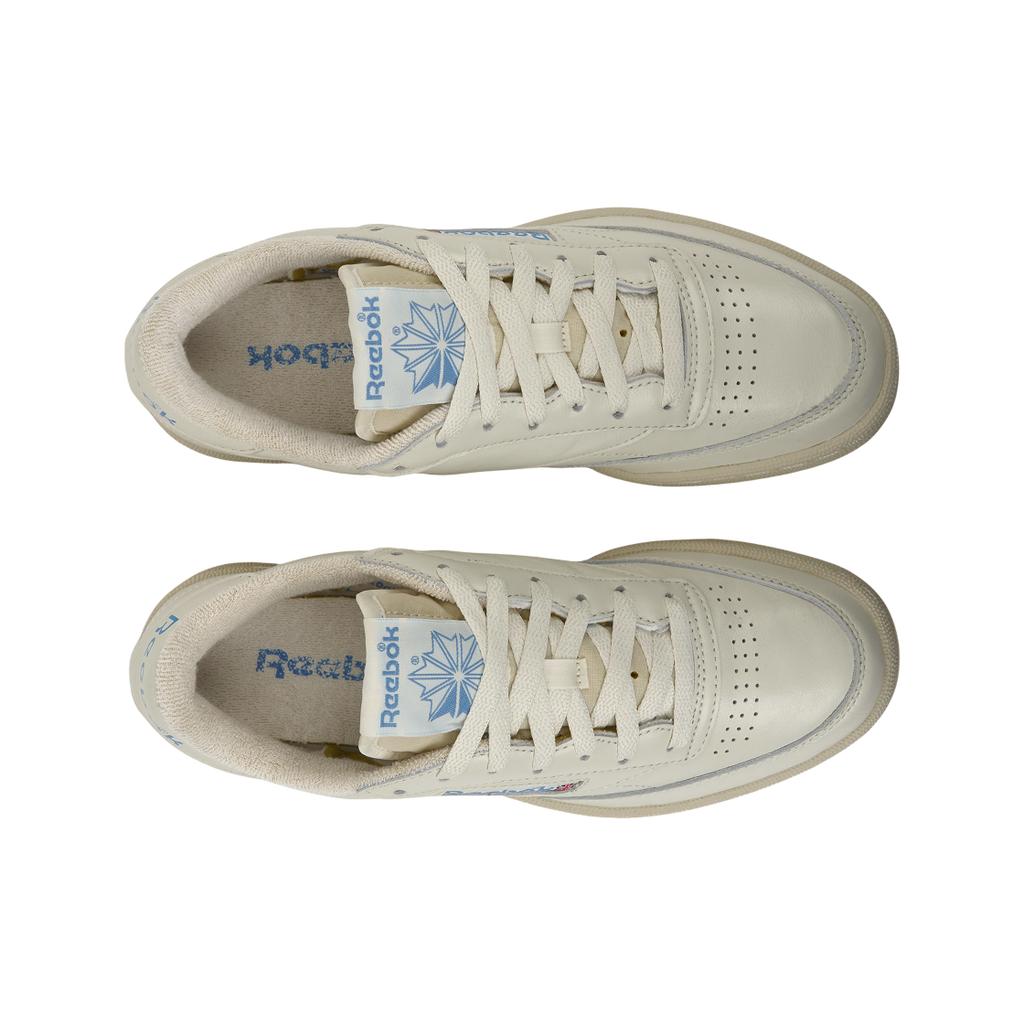 Reebok Club C 85 Vintage Chalk Essential Blue Unisex Αθλητικά Παπούτσια Κρεμ Αλάβαστρο GX3680