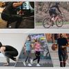 Long breathable cycling trousers with M pad - black