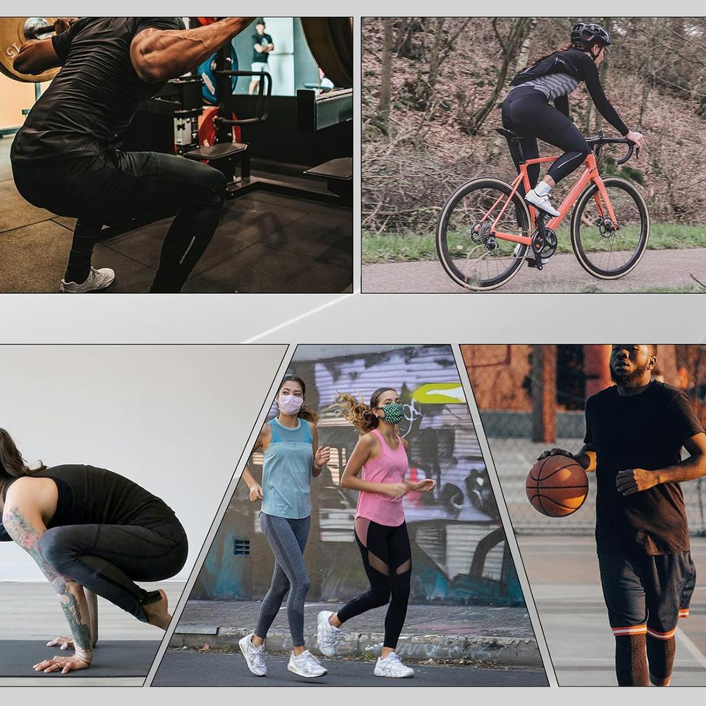 Long breathable cycling trousers with M pad - black