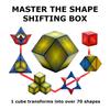 SHASHIBO Shape-Shift Box - Cube Fidget breveté primé avec 36 aimants en terres rares - Se transforme en plus de 70 formes