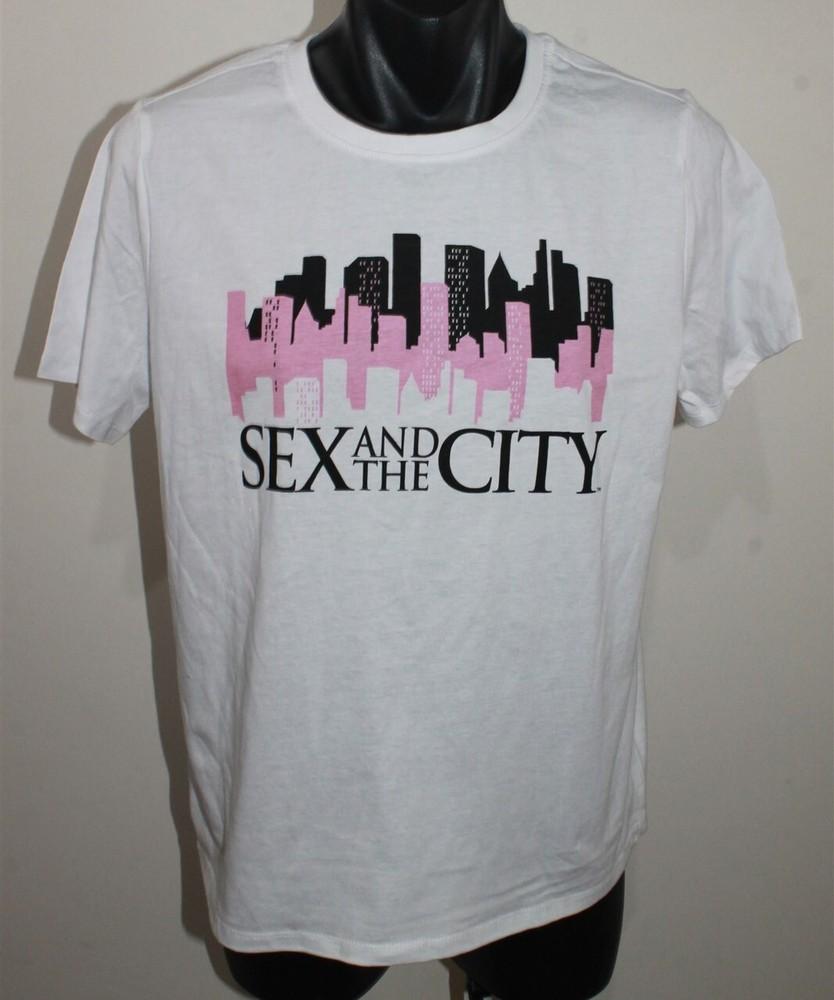 Sex And The City Logo Character TShirt Tee Women039s Size 12 BNWT HBO TV Show Unisex T-Shirt XXXXL