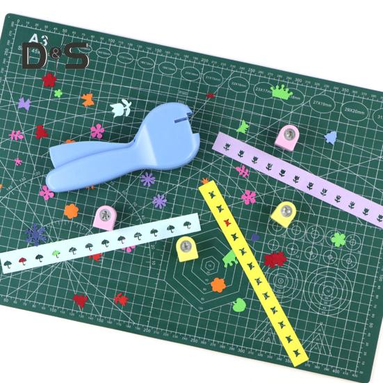 1 Set Craft Hole Punch 12 Patterns Kids Adults Beginner DIY Scrapbook Paper Shape Puncher Decorative Arts Crafts Scrapbooking Handcraft Tool