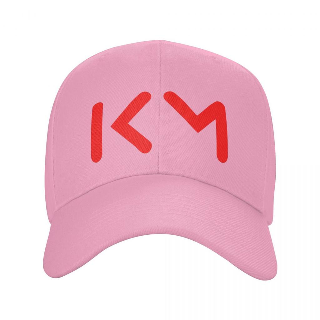 Custom Fashion Soccer Gift Mbappes KM Logo Baseball Cap Women Unisex Adjustable Unisex Soccer Lover Dad Hat Hip Hop Sun Hat