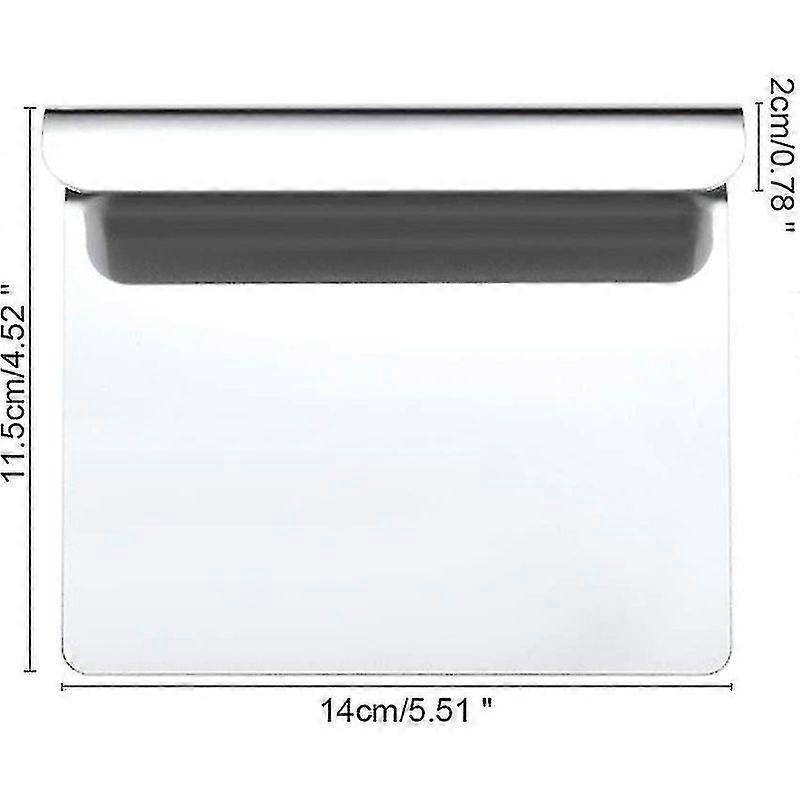 Dough Cutter Stainless Steel Vegetable Scoop Dough Scraper Dough Spatula Kitchen
