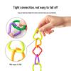 Geometric Ring Buckle Chain Building Block Necklace Toy for Kids - Educational and Developmental