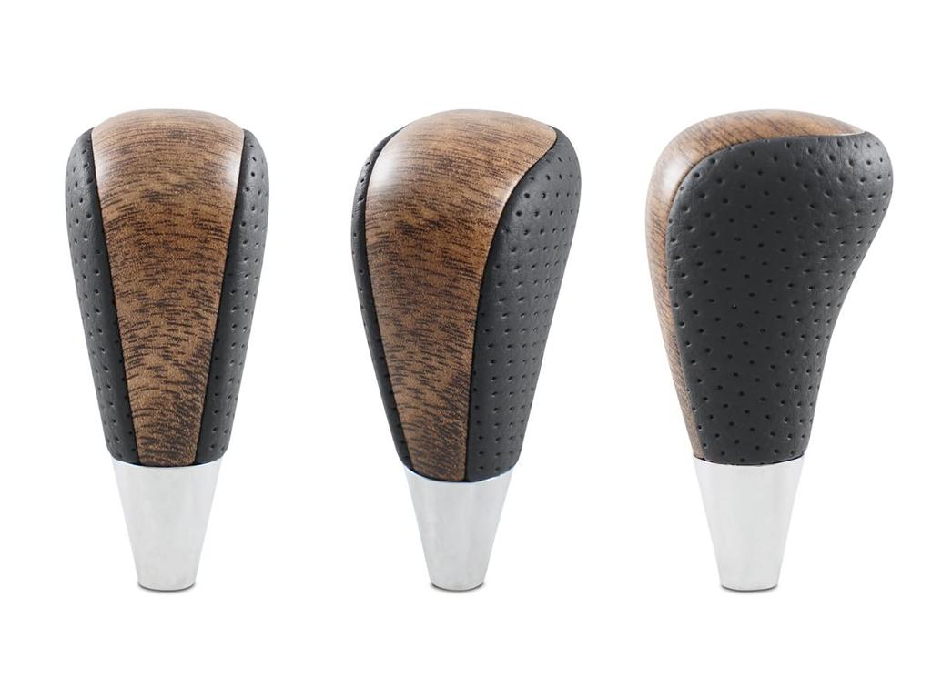 Gun Grip Steering Wheel and Shift Knob Set for Toyota Hiace 200 Series and 7th TRISTAR'S (4th, 5th, 6th, Generation) (Classic Wood/Natural Wood)