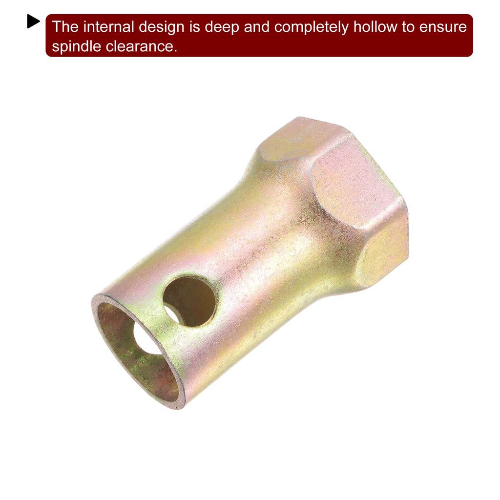 Uxcell Spindle Nut Lock Nut Socket Wheel Bearing Socket, Socket, Wrench, 46mm, 6-Point