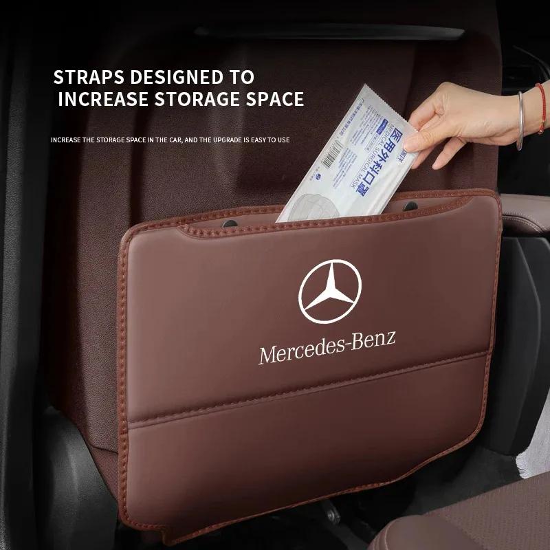 Naklejka Samochodowa Dla Mercedes Benz Klasy A B C E S V AMG GLB GLC GLE SLC SLK SL ML Vito Viano Sprinter Pilot Organizer Na Oparcie Fotela Samochodowego A