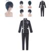 Danganronpa V3 Saihara Shuichi Cosplay Costume Exquisite School Uniform With Wig