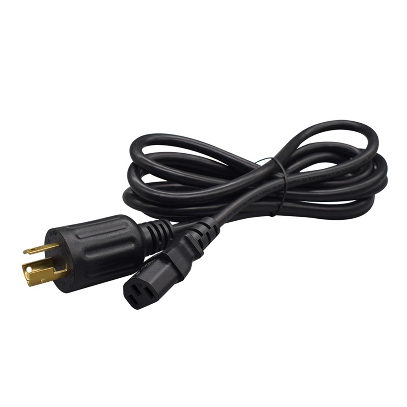 

Robust 14 AWG Power Cord with NEMA L5-30P to IEC C13 Connectors for Networking Equipment 2