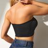 Large Size Thin Bra with A Strapless Base and A Straight Cut Inside To Prevent Light From Escaping and Leave No Trace