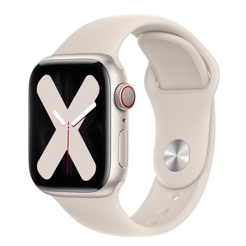 Strap For Apple Watch bands 44mm 45mm 40mm 41mm 42mm 46mm Sport Silicone correa smartwatch Bracelet iWatch Series 10 9 8 11 SE 3