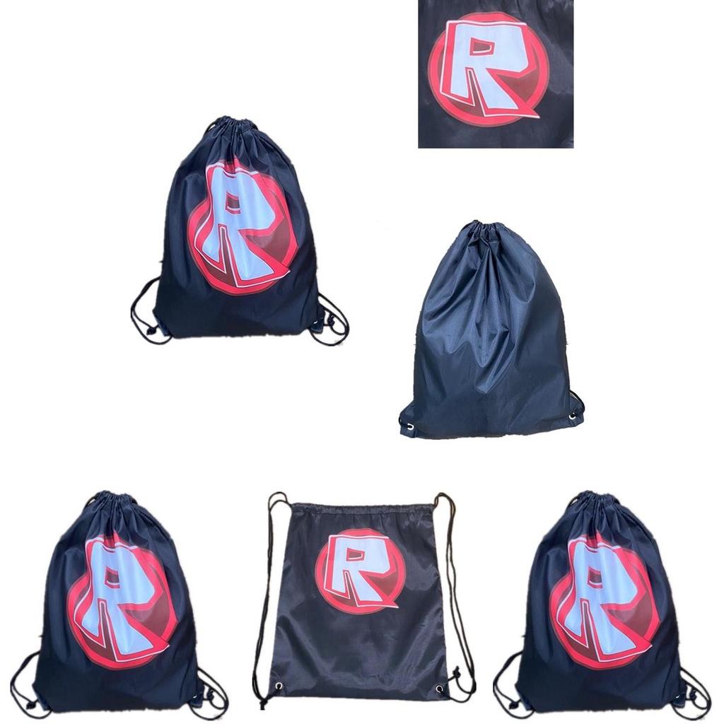 Roblox Backpack For Boys And Girls Durable And Waterproof With Drawstring Closure