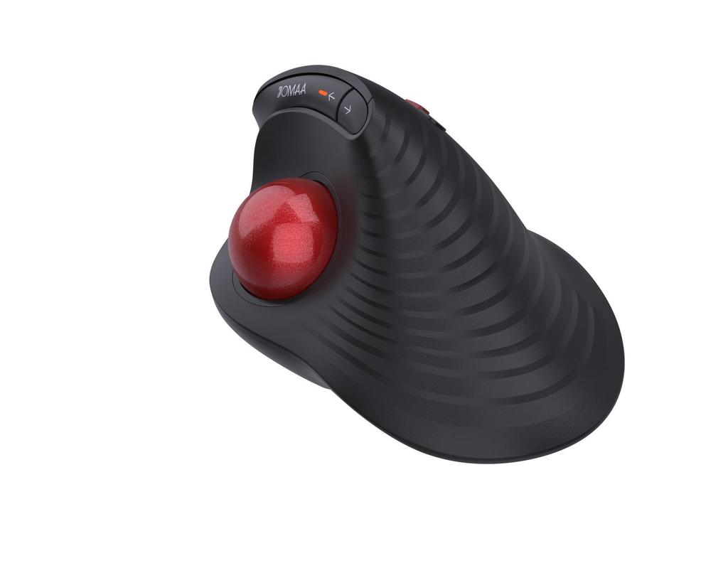 JOMAA Ergonomic Bluetooth Trackball Mouse for PS & CAD Drawing