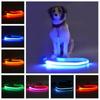 Adjustable LED Light Up Dog Leash Nylon Dog Glowing Walking Rope  Walking