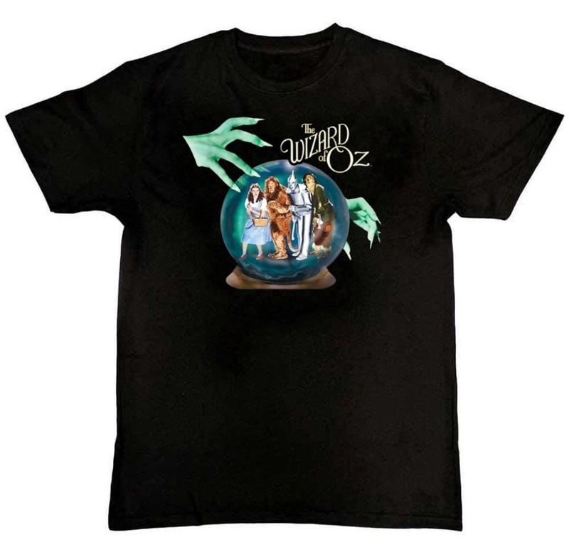 

Wizard of Oz Crystal Ball Mens Graphic Print Unisex T-Shirt XXL